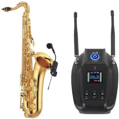 J-3 Uhf Wireless Saxophone Microphone