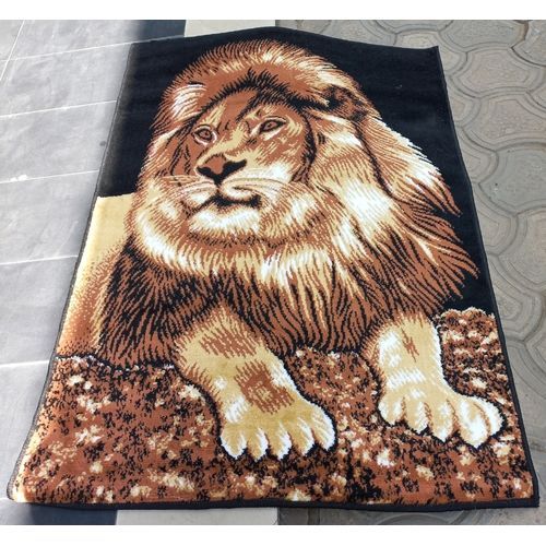 Xander Unique Lion Printed Center Rug
