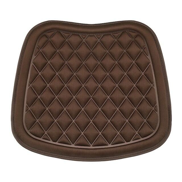 Car Seat Cushion Driver Seat Cushion With Comfort Memory Foam & Non-Slip Rubber Vehicles Office Chair Home Car Pad Seat Cover