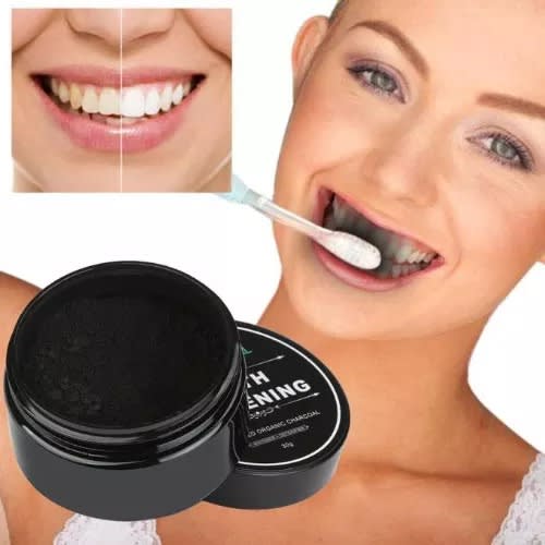 Teeth Whitening Stain Remover Natural Organic Charcoal Powder - 30g