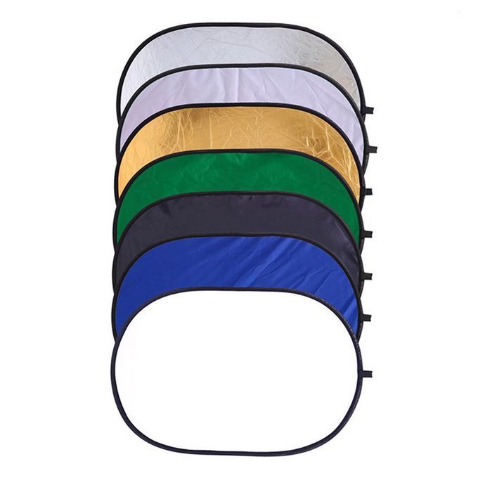 7in1 Photography Studio Reflector 35"x47" Collapsible Multi Photo