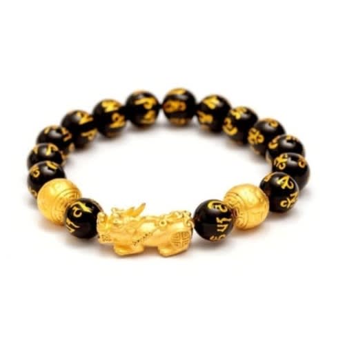 Feng Shui Obsidian Bracelet For Men