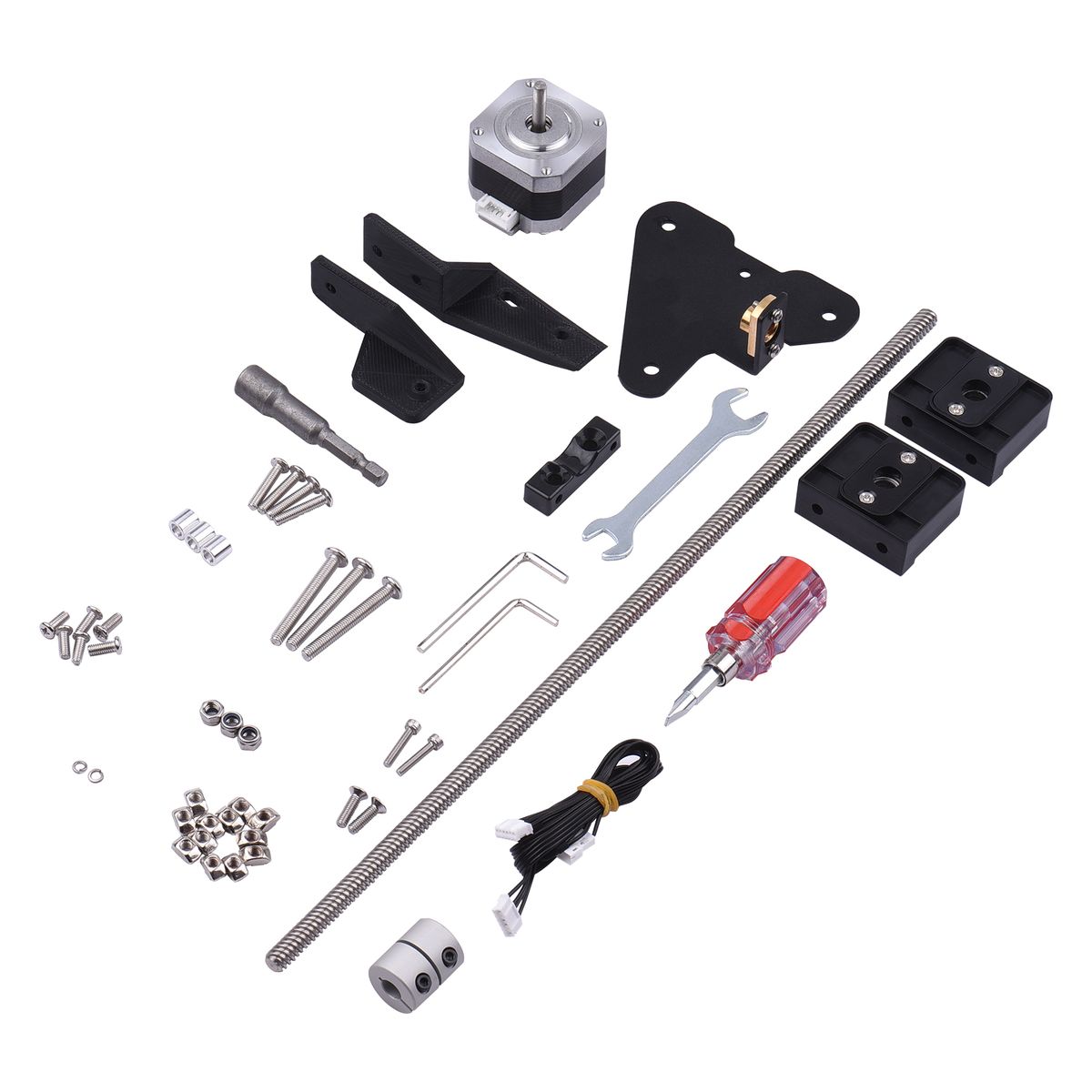 Dual Z Axis Lead Screw Upgrade Kit 42-34 Stepper Motor 365mm