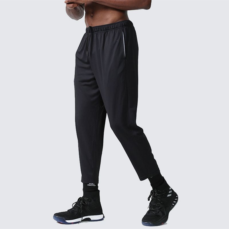Sports Pants Men's Loose Casual Running Sports Cropped Pants Quick-drying Fitness Pants Men's
