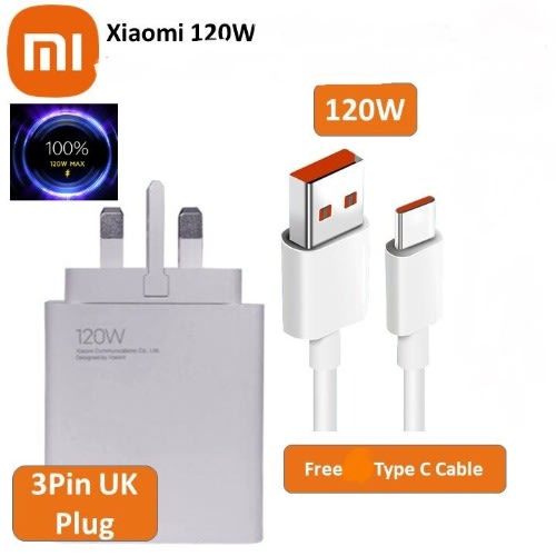 Charging Combo - Type-a To Type-c - 120w - White