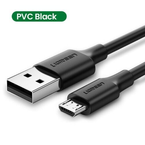 USB 2.0 A To Micro USB Cable Nickel Plating 1m (Black)