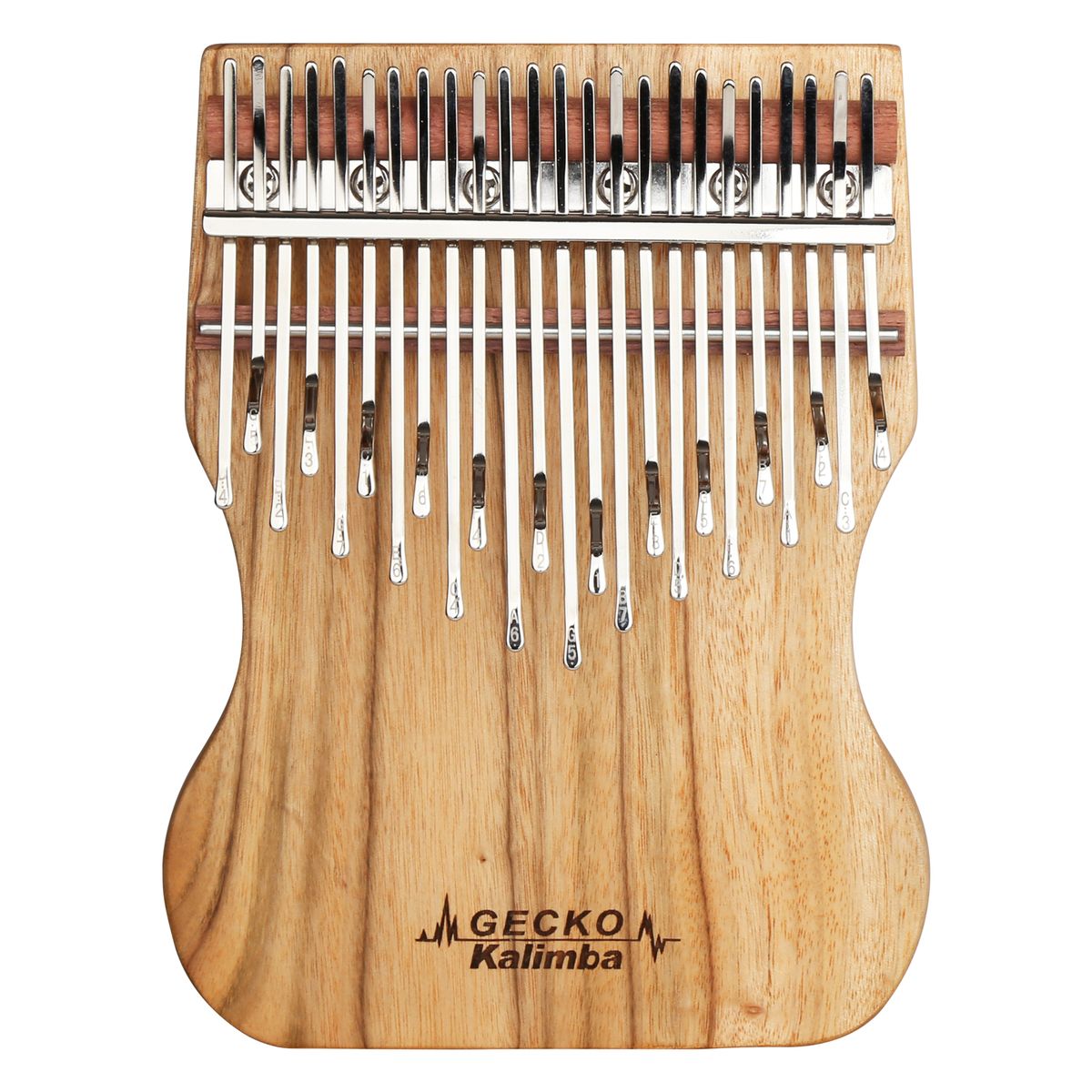 24-Key Thumb Piano Wooden Thumb Finger Piano Mini