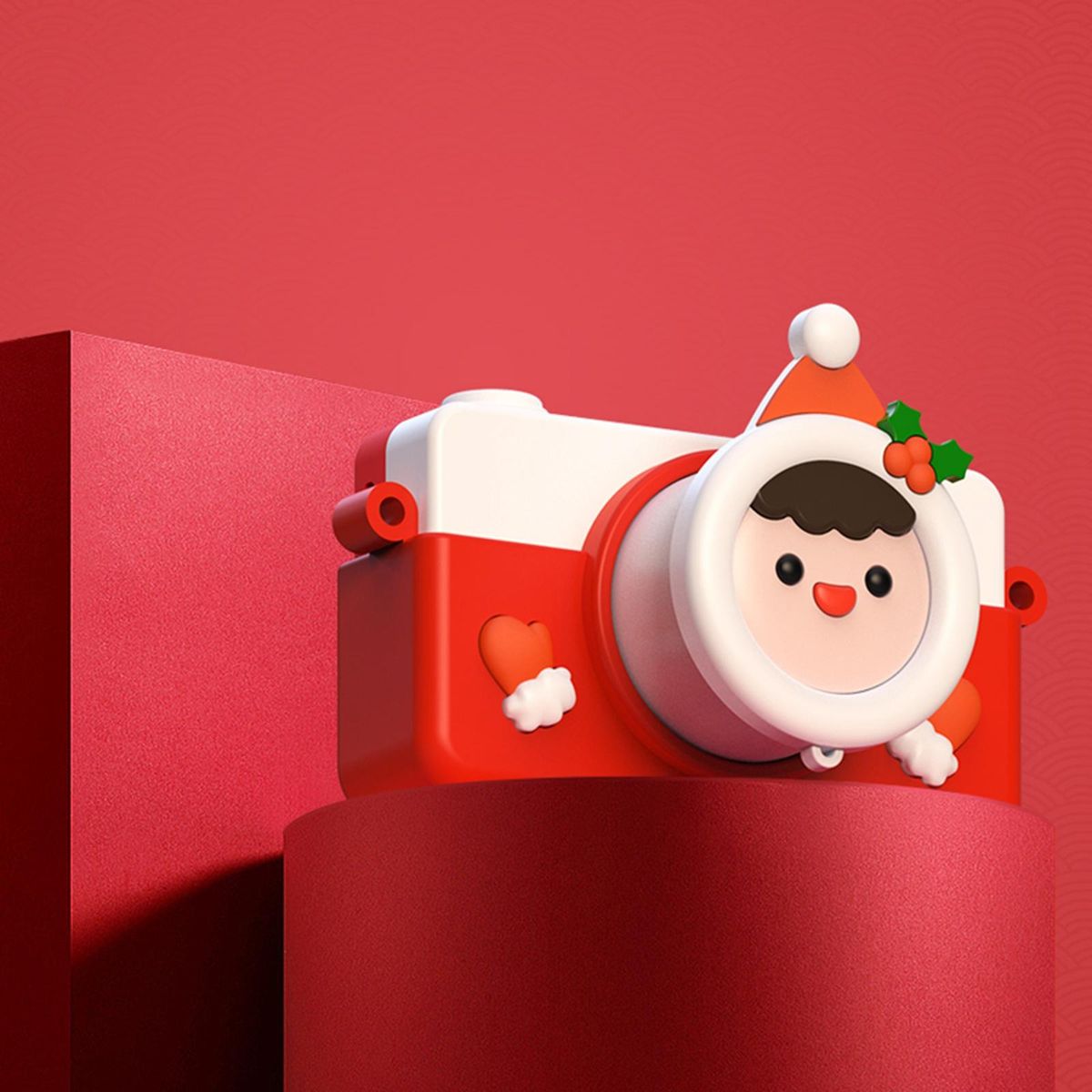 Kids Camera 2" IPS HD Display Screen 2400W Pixels 1080P With 32G Card