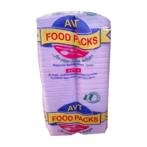 Disposable Take Away Pack - Small  - 100pcs