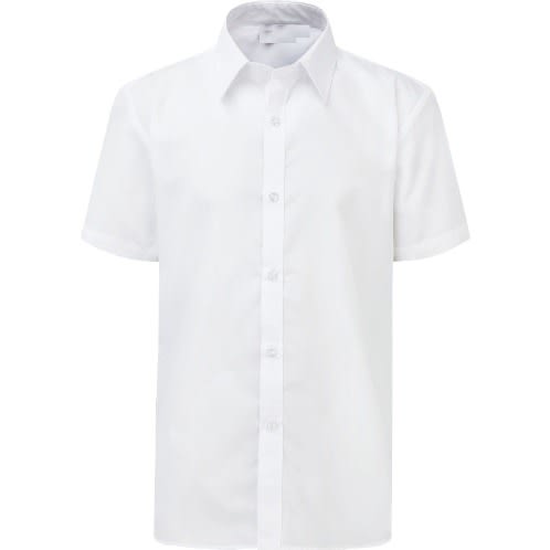 Men's Short Sleeves Shirt  - White