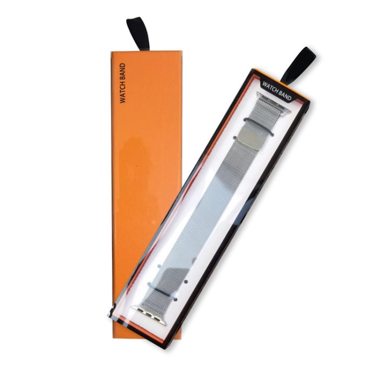 5 PCS Watch Strap Box,Style: Long Type Orange Black