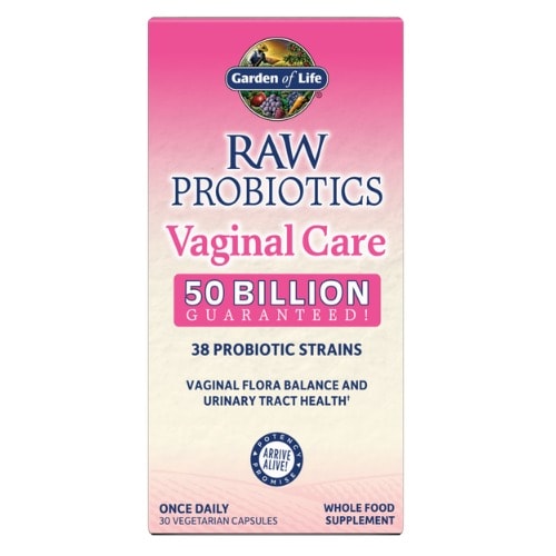 Garden Of Life Raw Probiotics Vaginal Care Shelf Stable - 50 Billion Cfu
