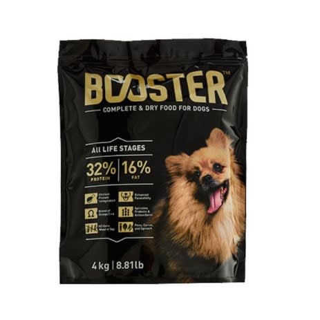 Dog Feed 4kg Booster - For All Dog Ages