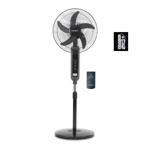 16inches Strong Rechargeable Fan - Qrf-5966hr + Free Extension
