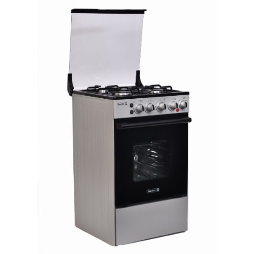 50x55cm 3 Gas Burner 1 Hotplate Auto Ignition Cooker With Oven And Grill