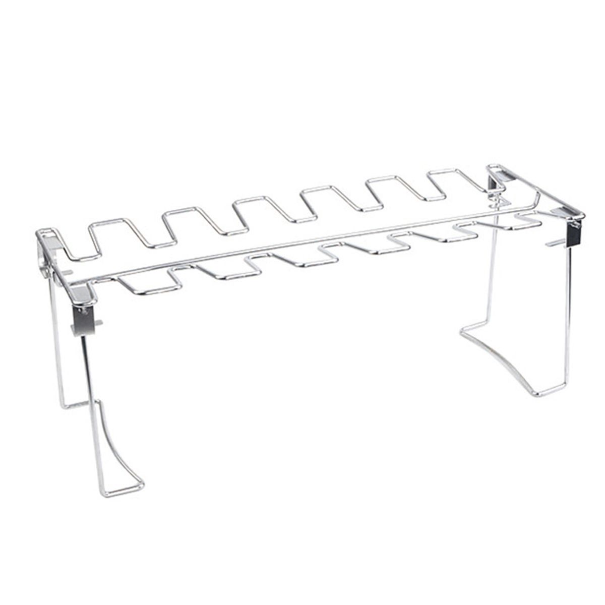 Stainless Steel Chicken Wing Leg Rack For Grill Smoker Oven