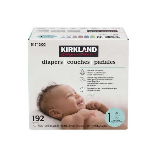 Baby Diapers Size 1 - 192 Count
