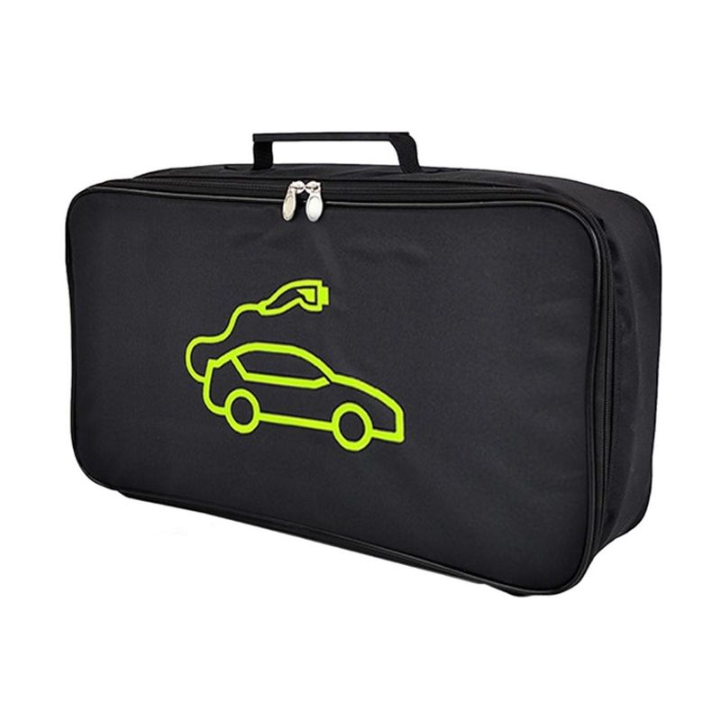 Car Charger Storage Bag, Material: Rectangular Oxford Cloth