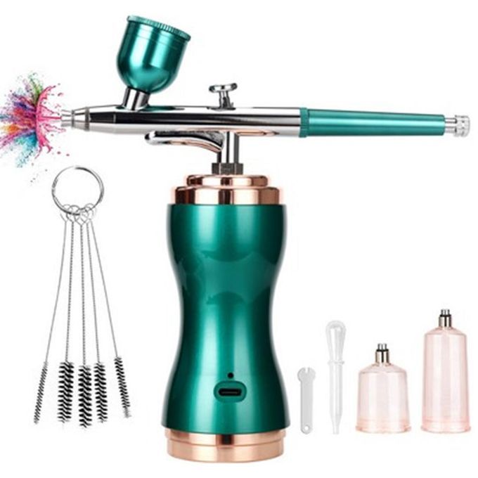 Multi-Purpose Airbrush Set Cordless  Gun Small Air Brush 5PC