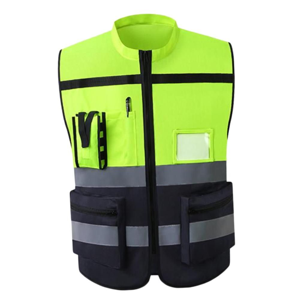 Multi Pocket Safety Vest, Highly Visibility