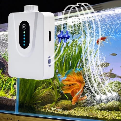 Solar Powered Rechargable Aquarium Aerator
