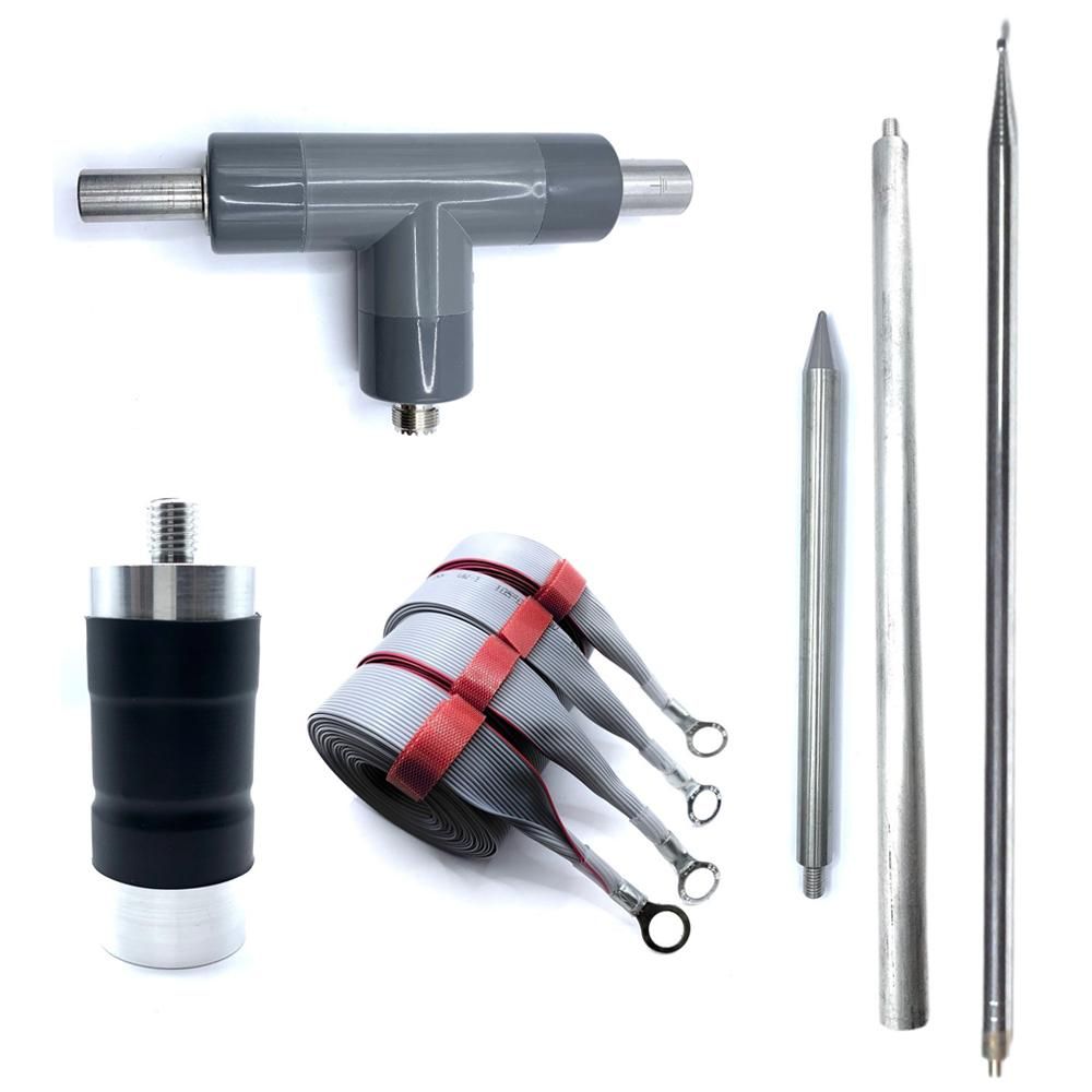 GP1 Portable Shortwave Antenna 7MHz-54MHz Frequency Ranges 10 Gears of Pull Rod Antenna Length Adjustable