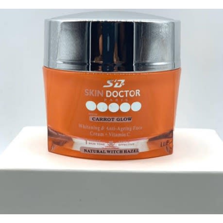 Carrot Glow Face Cream For Lightening, Anti-spots, Anti-aging For Facial Glow -50g