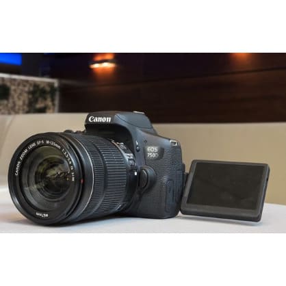 Eos Camera 750d With 18-55mm Lens