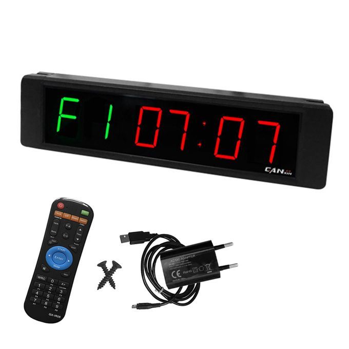 Gym Timer Stopwatch With Remote Control Countdown/up Clock
