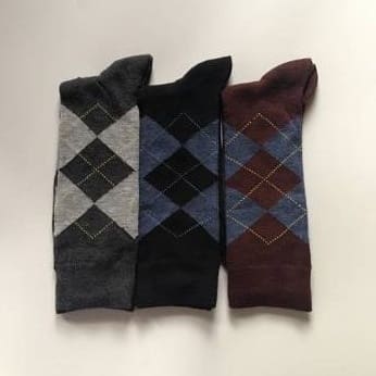 Argyl Socks - 3 Pack