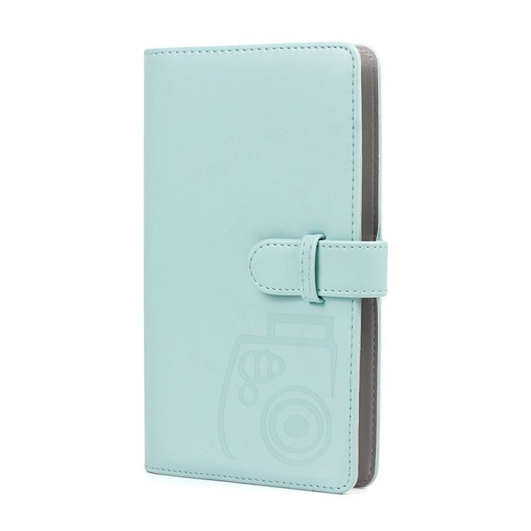 96 Photos Album PU Leather Storage Clip Card Holder Books