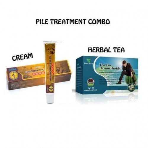 Powerful Chinese Hemorrhoid Cream & Tea Combo