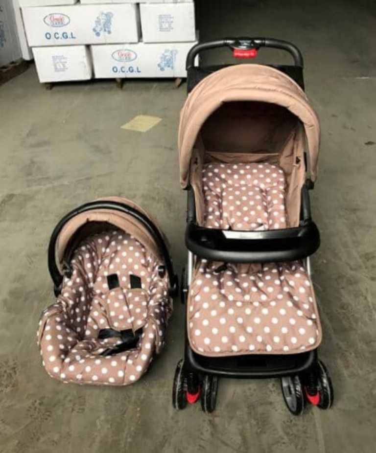 2 In 1 Point Seatbelt Pushchair  Baby Stroller