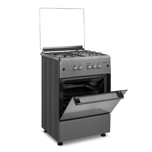 3+1 Burner Gas Cooker - Inox