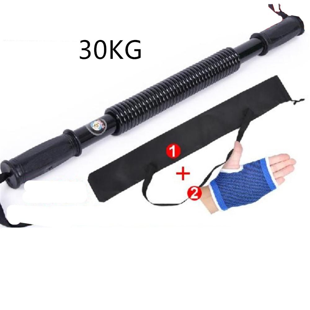 Spring Arm Strength Hand Gripper Power Twister Resistance Bend Bar For Fitness Chest Forearm