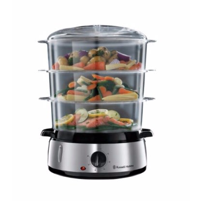 3 Tier Food & Vegetable Steamer - 9L - 800W