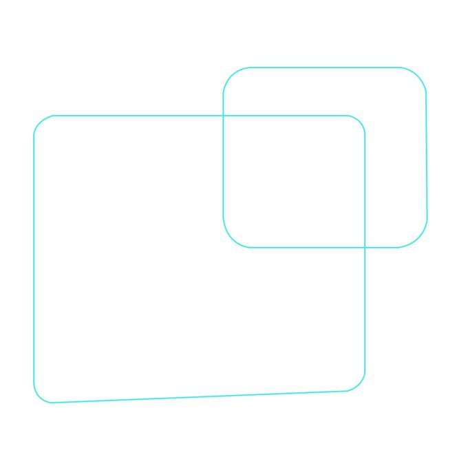 0.26mm Thickness Lens Tempered Glass Screen Protector For-