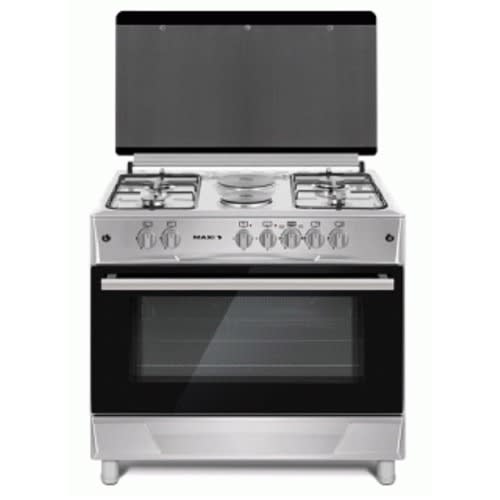 Inox Gas Cooker-90x60 - 4Gas Cooker + 2Electric