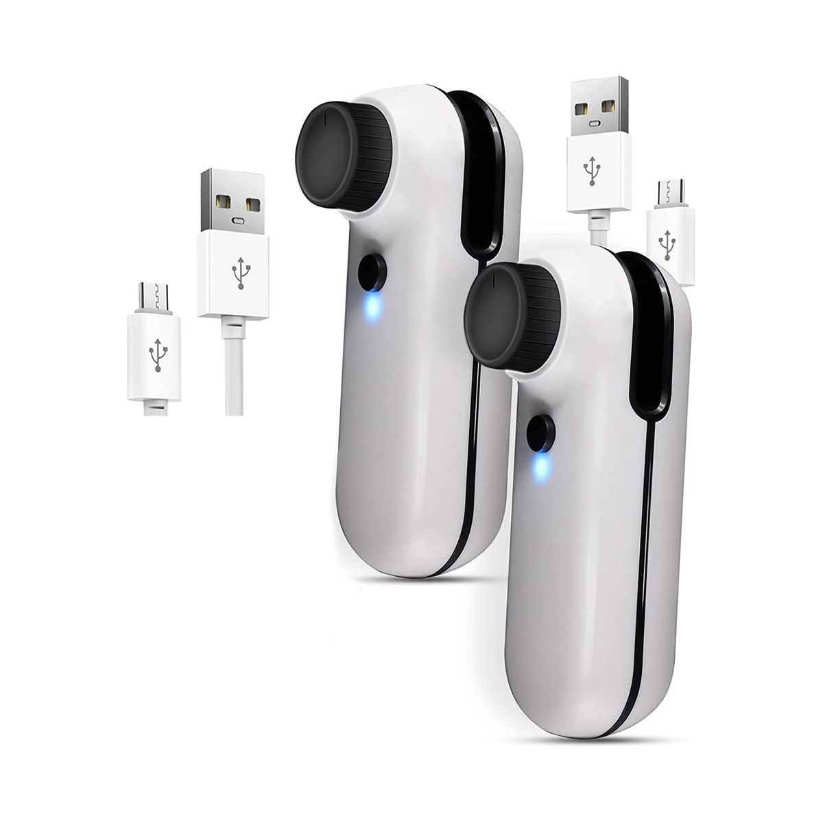 Mini Bag Sealer, 2 PACK Bag Sealer Heat Seal, 2-IN-1 USB