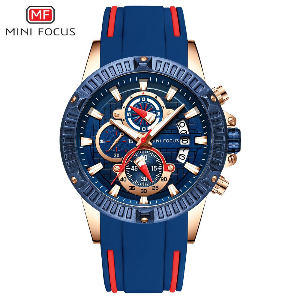 MINIFOCUS Multi-function Watch Men #39;s Watch Waterproof