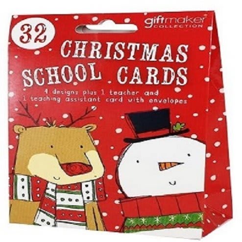Christmas Card Collections- Pack Of 32