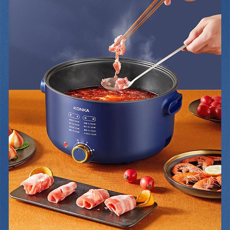 Electric Hot Pot, Non-paste Bottom Coating Design, 5L