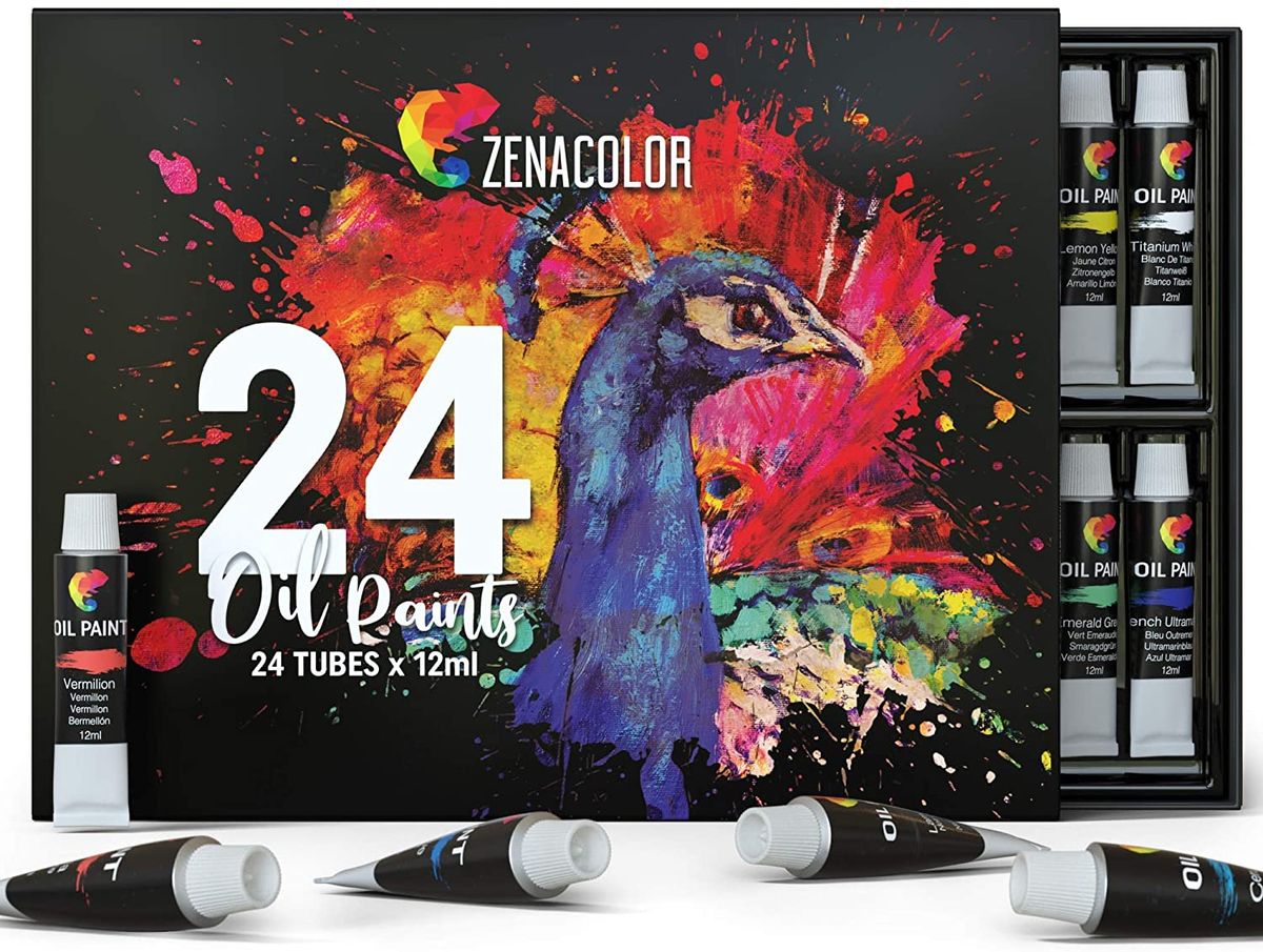 ZenaColor Artist Oil Paint Set ( Park 24)