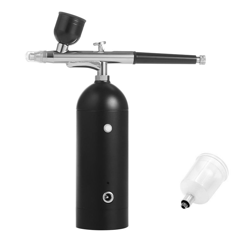 Portable Airbrush Kit With Compressor Handheld Cordless Air