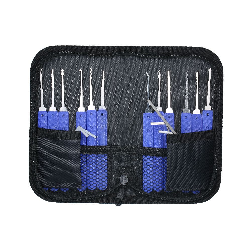 17 PCS Lock Picking Set With Storage Organize Bag Practice