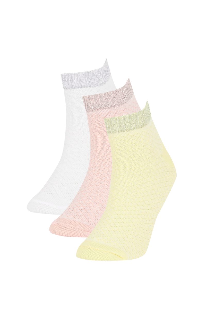 3-Piece Girl Low Cut Low Cut Socks - Karma
