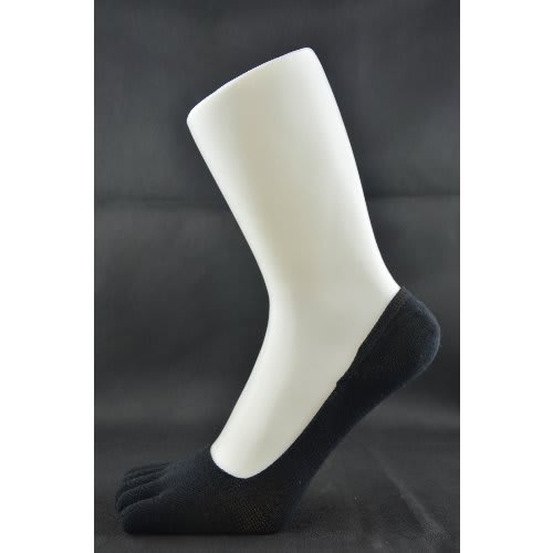 Invisible 5 Toes Sock - Black