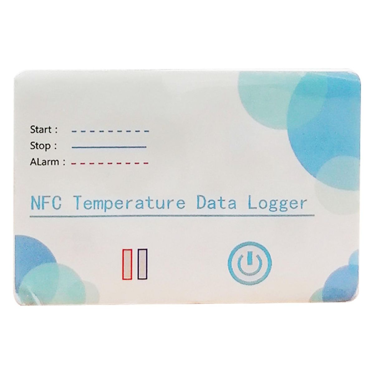 NFC Temperature Data Disposable Single Use PDF Report Temperature Recorder NFC K2 Temperature Record Instrument