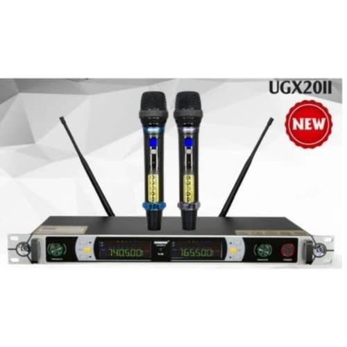 Wireless Microphone System With 200m  Long Distance Operating  Range - ugx20ii