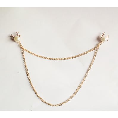 Pearls Collar Chain